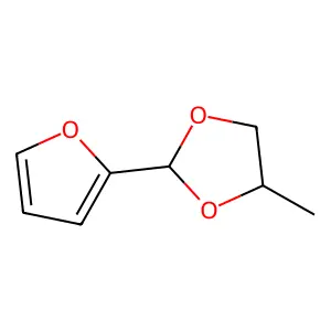 Furfural propyleneglycol acetal structure