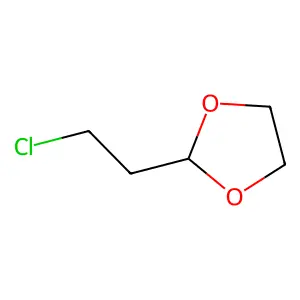 2-(2-Chloroethyl)-1,3-dioxolane structure