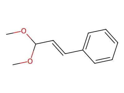 (3,3-Dimethoxypropen-1-yl)benzene structure