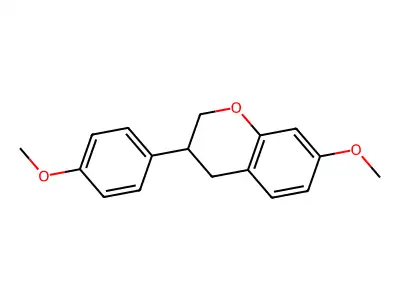 Equol-7,4'-dimethyl ether structure