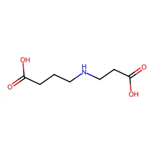 4-((2-Carboxyethyl)amino)butanoic acid structure