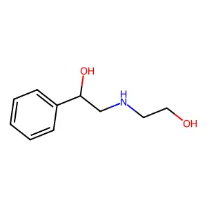 alpha-[[(2-Hydroxyethyl)amino]methyl]benzyl alcohol structure