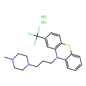Trifluoperazine Hydrochloride structure