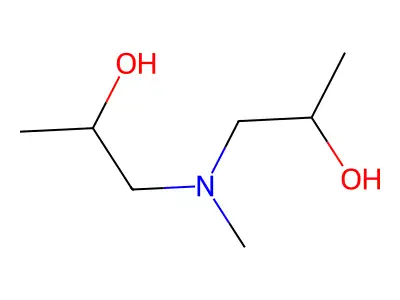 2-Propanol, 1,1'-(methylimino)bis- structure