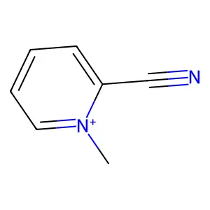 2-Cyano-N-methylpyridinium structure