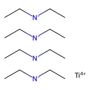 ethanamine, n-ethyl-, titanium(4+) salt structure