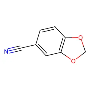 Benzo-1,3-dioxole-5-carbonitrile structure