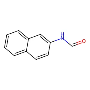 2-Formamidonaphthalene structure