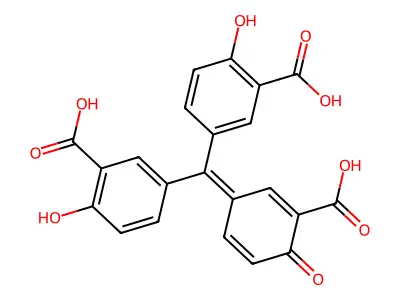 Aurintricarboxylic Acid structure