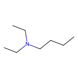 Diethylbutylamine structure