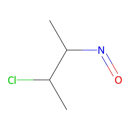 2-Chloro-3-nitrosobutane structure