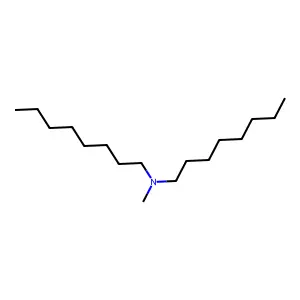 N-Methyl-N-octyl-1-octanamine structure