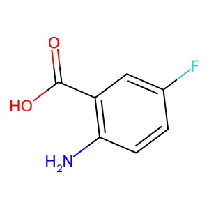2-Amino-5-fluorobenzoic acid structure