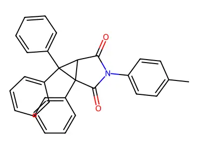 3-(4-Methylphenyl)-1,6,6-triphenyl-3-azabicyclo[3.1.0]hexane-2,4-dione structure