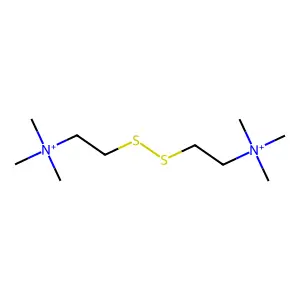 Dithiobischoline structure