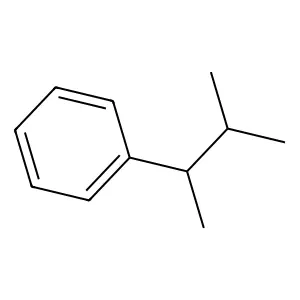2-Methyl-3-phenylbutane structure