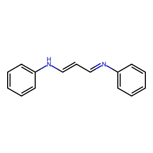 N-(3-Anilino-2-propenylidene)aniline structure