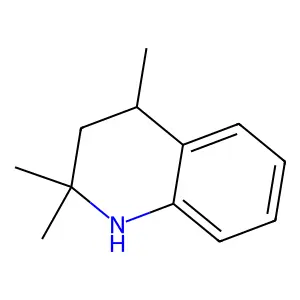 Quinoline, 1,2,3,4-tetrahydro-2,2,4-trimethyl- structure