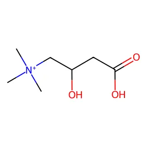 (3-Carboxy-2-(R)-Hydroxy-Propyl)-Trimethyl-Ammonium structure