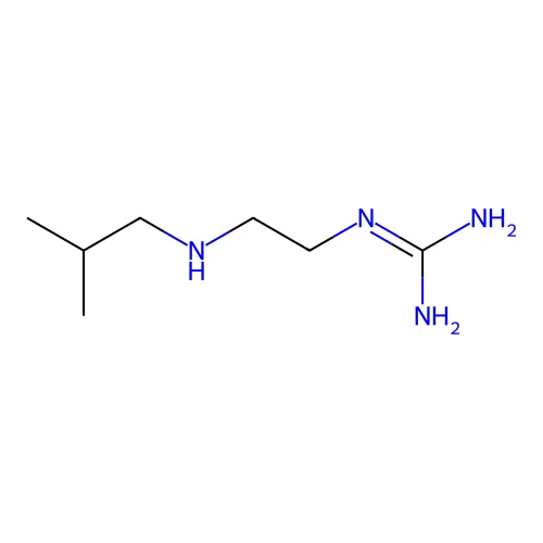 2-[2-(2-Methylpropylamino)ethyl]guanidine structure