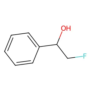 2-Fluoro-1-phenylethan-1-ol structure