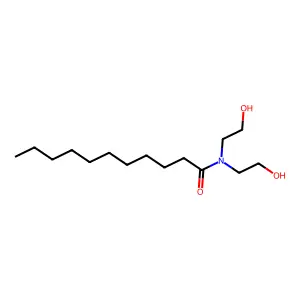 N,N-bis(2-hydroxyethyl)undecanamide structure