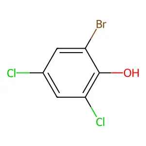 2-Bromo-4,6-dichlorophenol structure