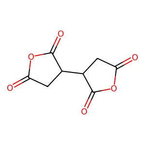 [3,3'-Bifuran]-2,2',5,5'-tetrone, tetrahydro- structure