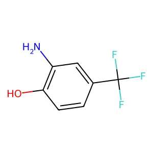 2-Amino-4-(trifluoromethyl)phenol structure