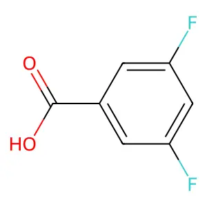 3,5-Difluorobenzoic acid structure