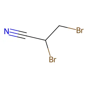 2,3-Dibromopropanenitrile structure
