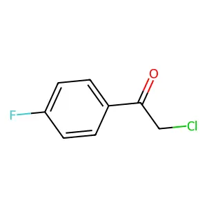 2-Chloro-4'-fluoroacetophenone structure