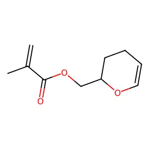 (3,4-Dihydro-2H-pyran-2-yl)methyl methacrylate structure