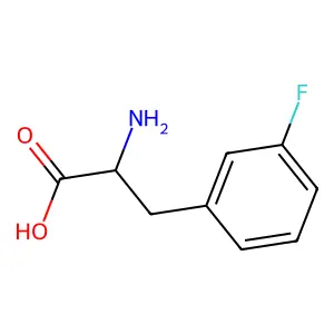 3-Fluorophenylalanine structure