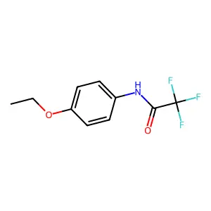 N-(4-Ethoxyphenyl)-2,2,2-trifluoroacetamide structure