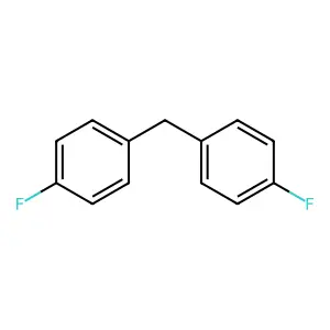 1,1'-Methylenebis[4-fluorobenzene] structure