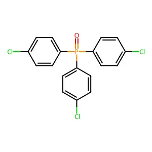 Tris(4-chlorophenyl)phosphine oxide structure