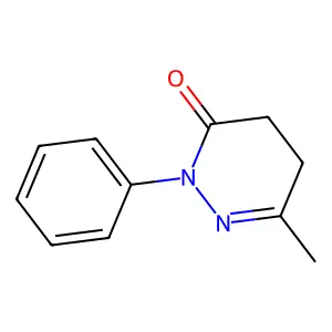 4,5-dihydro-6-methyl-2-phenylpyridazin-3(2H)-one structure