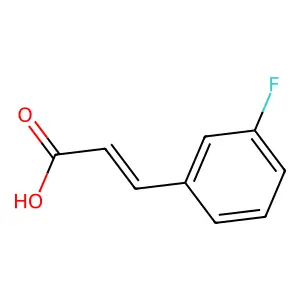 3-(3-Fluorophenyl)-2-propenoic acid structure