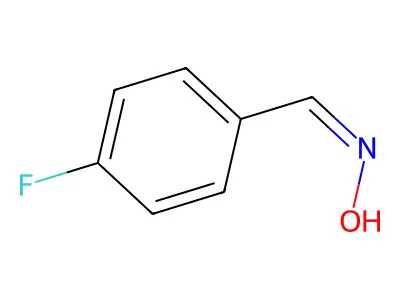 N-[(4-fluorophenyl)methylidene]hydroxylamine structure