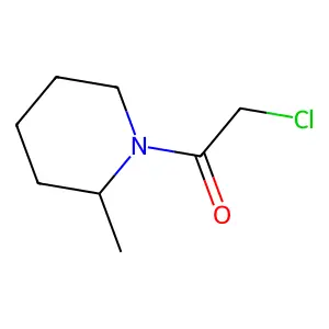 1-(Chloroacetyl)-2-methylpiperidine structure
