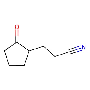 3-(2-Oxocyclopentyl)propanenitrile structure