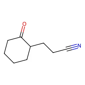 2-Oxocyclohexanepropiononitrile structure