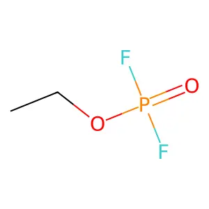 Phosphorodifluoridic acid, ethyl ester structure