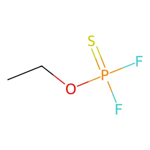 Ethyl phosphorodifluoridothioate (6CI,7CI) structure
