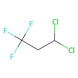 3,3-Dichloro-1,1,1-trifluoropropane structure