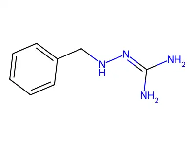 Guanidine, benzylamino- structure