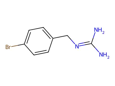 Guanidine, (p-bromobenzyl)- structure