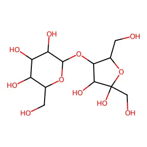 4-O-Hexopyranosylhex-2-ulofuranose structure