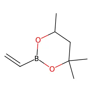 4,4,6-Trimethyl-2-vinyl-1,3,2-dioxaborinane structure